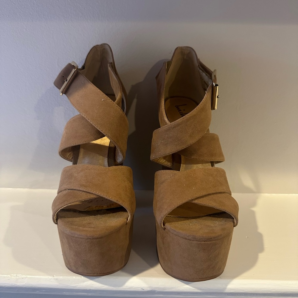 Luichiny Suede Heels